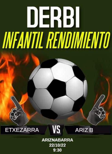 DERBI ENTRE INFANTILES ARIZNABARRA