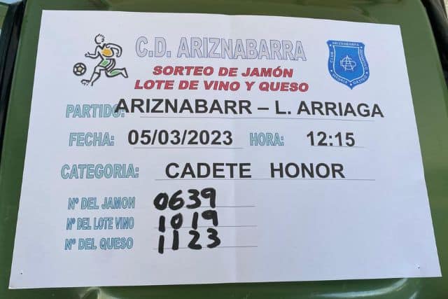 Números premiados del 16º sorteo de la temporada