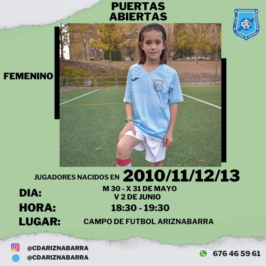 Jornada de puertas abiertas para jugadoras